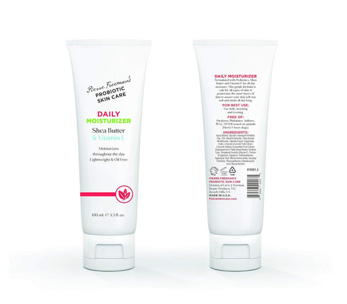 Pierre Freeman’s Probiotic Skin Care Daily Moisturizer with Shea Butter and Vitamin E (3.3 oz)