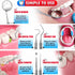 Dental Tools, Dental Pick, Oral Care Teeth Cleaning Tools Set, Stainless Steel Tooth Scraper, Plaque Remover with Case