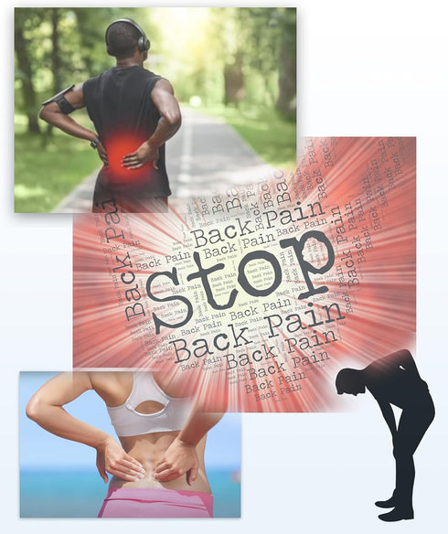 Multi-Level Back Stretching Device - Immediate Relief for Herniated Disc, Sciatica, Scoliosis, Back Stretcher Support