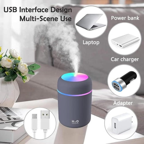 POPSHY Humidifier for Room Moisture Ultrasonic Air Humidifier & Essential Oil Diffuser, Electric Aroma Diffuser