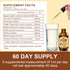 Lions Mane Supplement | Liquid Mushroom Extract Drops | 8 Mushrooms Complex for Cognitive Support & Immunity