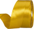 YASEO 1 1/2 Gold Solid Satin Ribbon, 50 Yards Craft Fabric Ribbon for Gift Wrapping