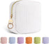 Period Bag for Teen Girls, Corduroy Sanitary Napkin Storage Bag, Menstrual Pad