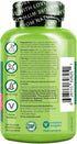 NATURELO Teen Multivitamin - Whole Food Multivitamin with Minerals for Active Kids, Non-GMO, Vegan & Vegetarian, 60