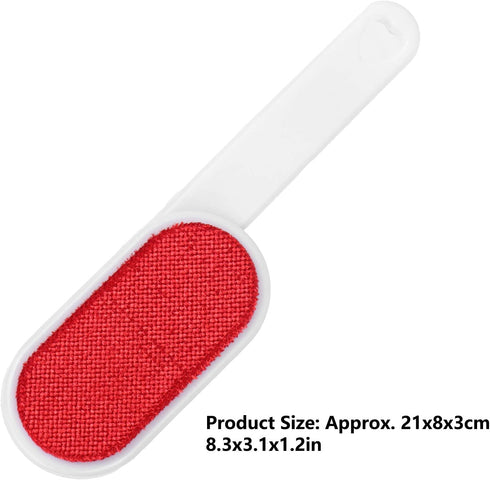 Pet Brush Reusable Washable Plastic Double-Sided Lint Remover for Clothes Coat Garment