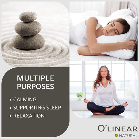 Pure Lavender Essential Oil by O'linear, Tension Relief Oil for Diffuser & Humidifier, 3.4 FL Oz