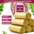 4 Gallon Small Gold Trash Bags, 180pcs Strong Golden Garbage Bags for Bathroom Trash Can Bin Liners