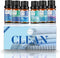Essential Oils for Laundry, 100% Pure Aromatherapy Oils for Diffusers, 6x10ml Clean, Wool Dryer Balls