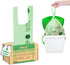 ANECO Compostable Food Waste Bags, 3 Gallon with Handles, 30 Count, BPI Certified