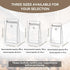 XlentPac (16oz, 100pcs) Packaging Coffee Bags with Valve White Aluminum Foil Flat High Barrier Bottom Standing Coffee