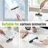PISEMUAK 2 Countertop, Mini Sponge Mop Self Wringing, Foldable Desktop Mop with Upgraded Handle + Refill Heads, Compact