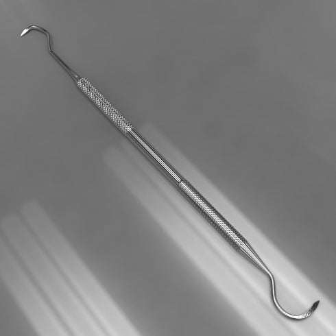 Dental Plaque Remover Tool - Stainless Steel Tooth Scraper for Tartar and Plaque Removal, Dentist's Dental Scaler