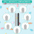 AngleKai Small Portable Pill Case Keychain, 2 Pack Waterproof Pill Organizer, Aluminium Alloy Medicine Bottle for Travel
