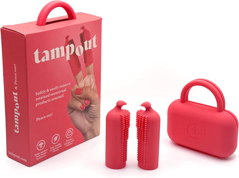 Period Safety Tool, Tampon & Menstrual Cup Removal Aid, Medical-Grade Silicone, Discreet