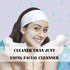 MIG4U 3 PCS Exfoliating Facial Scrubber Mitt, Face Cleanser Wash Mittens for Men & Women