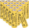 16 Packs AA 300mAh Ni-CD 1.2V Rechargeable Batteries for Outdoor Solar Lights, String Lights, Pathway Lights