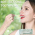 Ndzefan 160PCS Portable Silica Gel Toothpick Toothbrush, Soft for Adults and Children, Teeth Cleaning Tool (Red)