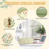 XSUIOY Floral Small Makeup Bag for Purse, Coquette Aesthetic Nylon Pencil Pouch, Waterproof Travel Organizer