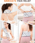 Pack, Microwave Heating Pad for Back with Moist Heat, Extra Large Microwavable Heating Wrap for Lumbar, Waist, Stomach