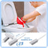 7Pcs Upgrade Pumice Stone Toilet Bowl Cleaning Brush Set with Long Gloves, Crevice Brush for Hard Water Stain Cleaning