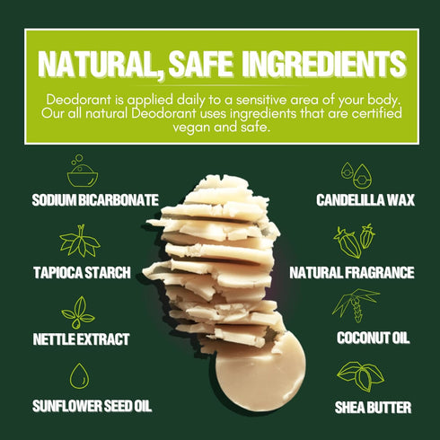 PAPR Nature Powered All Natural Deodorant, Clinically Proven in Zero Waste Paper Packaging (Coastal Forest)