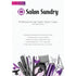 Salon Sundry Professional Hair Salon Nylon Cape - 50 in. x 60 in. with Snap Closure