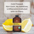 Organic Lemon Essential Oil 4 FL OZ - 100% Pure & Natural with Glass Dropper for Aromatherapy