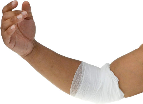 Dealmed 6" Non-Sterile Conforming Stretch Gauze Bandages, 4.1 Yards, Latex Free Medical Wound Care