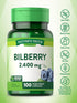 Nature's Truth Bilberry Fruit Extract Capsules, 2400mg, 100 Count