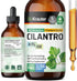 Organic Cilantro Supplement, 4 Fl.Oz., Natural Body Cleansing & Detox Liquid, Vegan, Alcohol-Free Drops