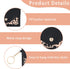 Mozeat Lens 1 Pack Packet 4.3 3 Inch Birth Control Pill Case Sleeve X PU Leather Wallet Pill Holder Privacy Protection