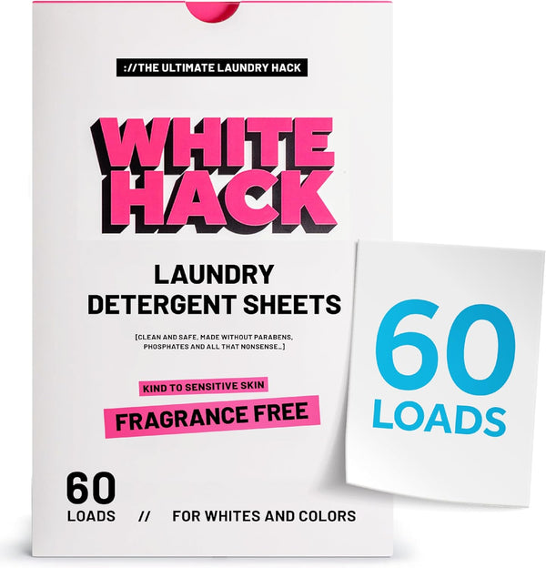 Fragrance Free Laundry Detergent Sheets | Clothes Detergent Laundry Soap Sheets for
