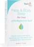 Hyalogic Hyaluronic Acid Soap for Face & Body - 4 Oz Natural Moisturizer Soap with Coconut Extract
