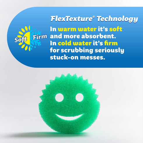 Pack 4 (5ct) Scrub Daddy Sponges & PowerPaste XL Value - Scrub Daddy Multipurpose Dish Sponges & PowerPaste XL