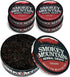 Smokey Mountain Herbal Long Cut Straight Snuff, 5 Can Box, Tobacco Free and Nicotine Free