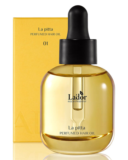 LA'DOR Hair Perfume Oil, 1 Fl Oz, Anti Frizz Nourishing Fragrance Gloss Oil Serum for Dry Damaged Hair
