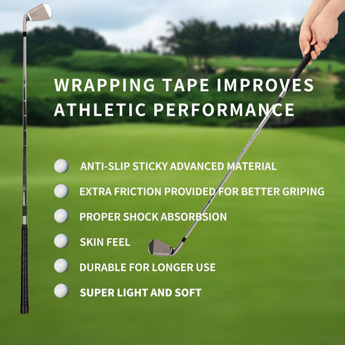 TIJYSH Golf Grip Wrapping Tapes