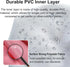 Ice Bag, Reusable 9" Ice Packs for Injuries, Hot Water Bag for Pain Relief, Cold Pack in Pink