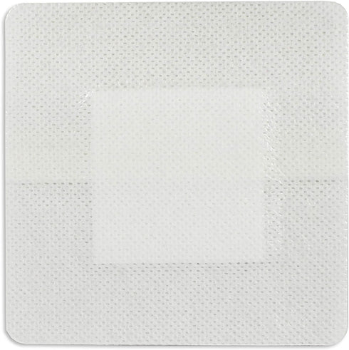 MED PRIDE Sterile Waterproof Foam Composite Dressing Pads, 4x4 Inch (Pack of 10) for Shower, Surgery, Pressure Ulcers,