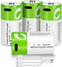 seyyen Lithium Rechargeable C Batteries 4 Pack,5000mWh High Capacity 1.5V Li-ion C Batteries