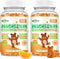 Magnesium Gummies for Kids - Magnesium Glycinate Gummies Supplement with L-Theanine, Vitamin