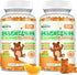 Magnesium Gummies for Kids - Magnesium Glycinate Gummies Supplement with L-Theanine, Vitamin