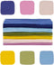 Reusable Paperless Towels, Washable 100% Cotton Cloth - 30 Pack 10'' X 10'' Eco Friendly Paper Towels