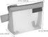 Healifty 3pcs Mesh Coins Purse, Mini Makeup Bag Organizer, Portable Storage Bags for Cosmetics