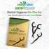EcoFlosser 300 Picks, Charcoal Dental Floss Picks for Teeth Cleaning, Biodegradable and Eco-Friendly