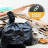 PAMI Heavy-Duty Contractor Bags, 42 Gallon, Pack of 20, Large Black Trash Bags