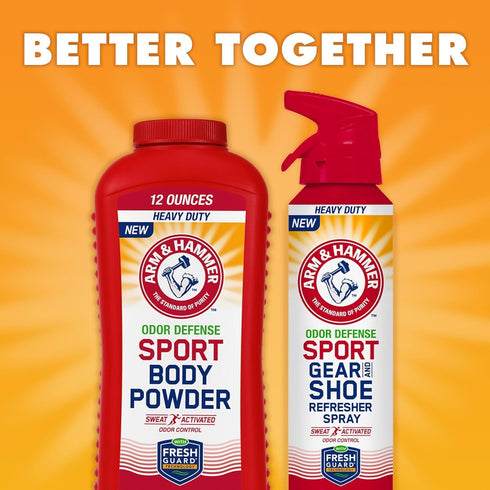 Hammer (6.7 oz) (3 pack) Arm & Sport Gear & Shoe Refresher Spray, Heavy Duty Odor Defense for Sports Gear and Footwear