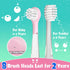 SEAGO Kids Electric Toothbrushes - Rechargeable Power Toothbrush with Magnetic Charging, 8 Toothbrush Heads (Pink)