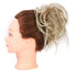 Lativ Messy Hair Bun Tousled Updo Scrunchies - Extension with Elastic Rubber Band Accessories for Women Girls
