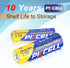 PKCELL 48-Count Combo Pack, 24 AAA R03P + 24 AA R6P 1.5V Carbon Batteries for Wireless Mouse, Flashlights